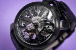 GaGà Milano Watch Skeleton 48MM Black -Clock More Than Watches gaga milano skeleton 48mm black 835156