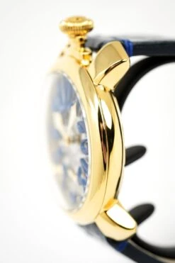 GaGà Milano Watch Skeleton 48MM Gold Blue -Clock More Than Watches gaga milano skeleton 48mm gold blue 354355