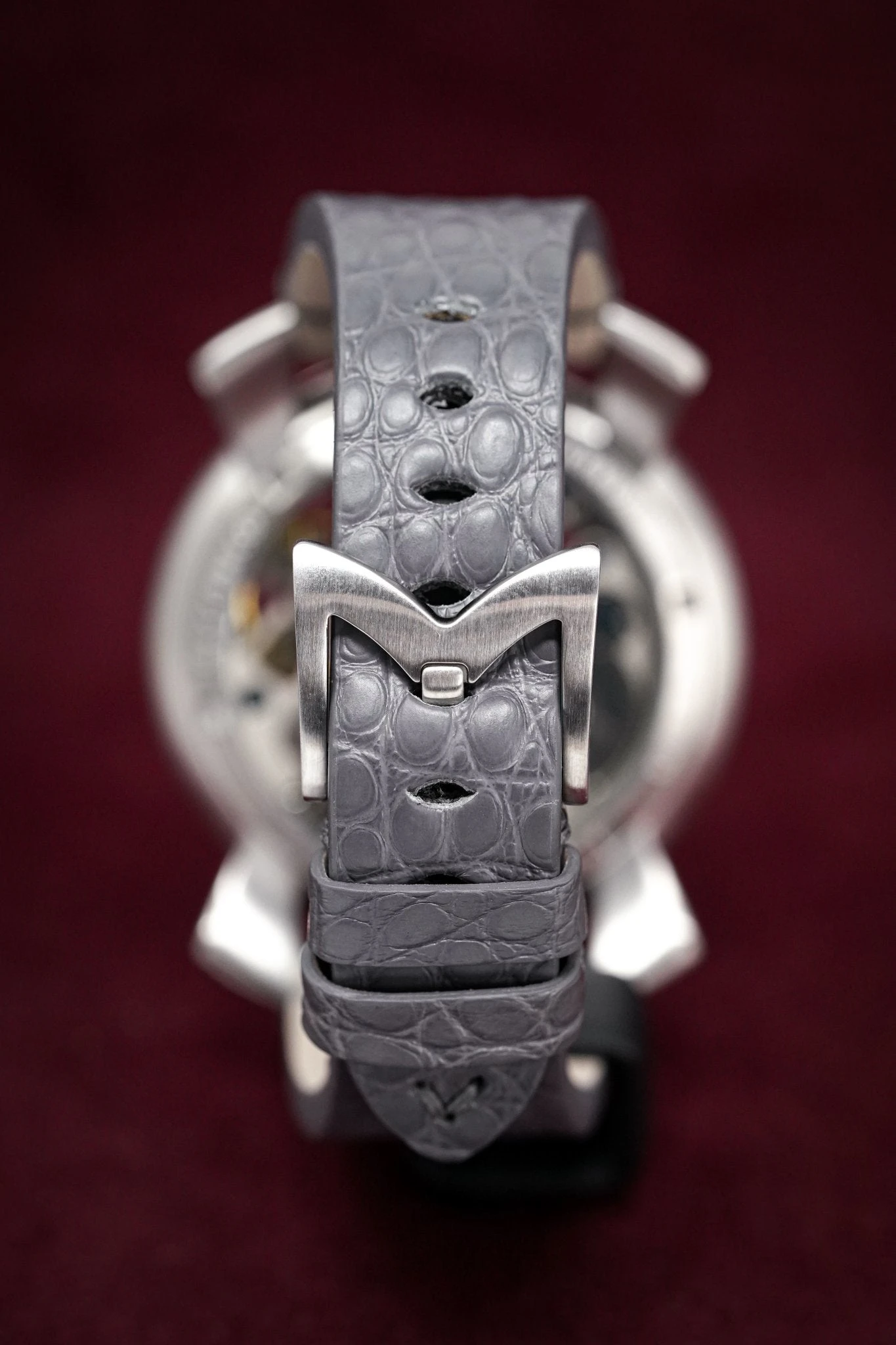 GaGà Milano Watch Skeleton 48MM Grey 8 GaGà Milano Watch Skeleton 48MM Grey - Image 6