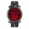 GaGà Milano Watch Skeleton 48MM Red Black Carbon -Clock More Than Watches gaga milano skeleton 48mm red black carbon 638690