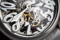 GaGà Milano Watch Skeleton 48MM Satin White -Clock More Than Watches gaga milano skeleton 48mm satin 978169