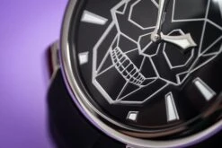 Gaga Milano Watch Slim 46 Bionic Skull Black 5080.BS01 -Clock More Than Watches gaga milano slim 46 bionic skull black 259405