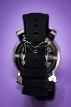 Gaga Milano Watch Slim 46 Bionic Skull Black 5080.BS01 -Clock More Than Watches gaga milano slim 46 bionic skull black 336816