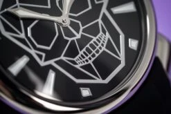 Gaga Milano Watch Slim 46 Bionic Skull Black 5080.BS01 -Clock More Than Watches gaga milano slim 46 bionic skull black 635070