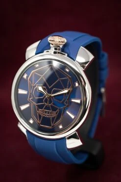 Gaga Milano Watch Slim 46 Bionic Skull Blue5080.BS02 29 Gaga Milano Watch Slim 46 Bionic Skull Blue5080.BS02 -Clock More Than Watches gaga milano slim 46 bionic skull blue 447628