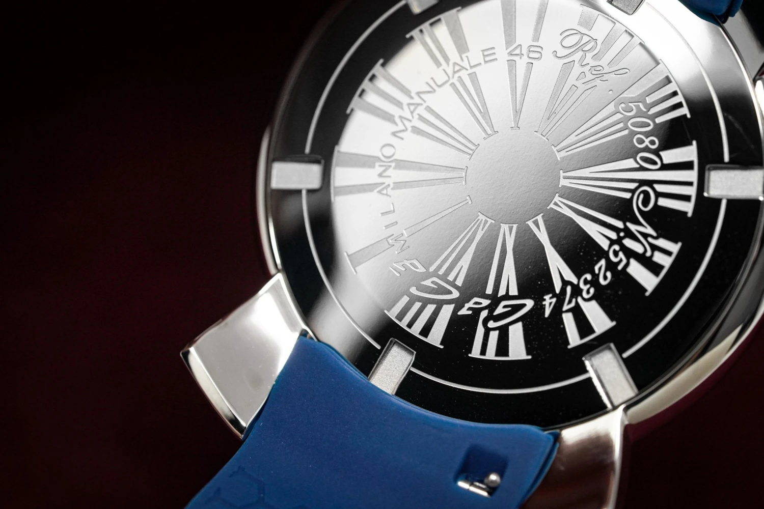 Gaga Milano Watch Slim 46 Bionic Skull Blue5080.BS02 19 Gaga Milano Watch Slim 46 Bionic Skull Blue5080.BS02 - Image 17