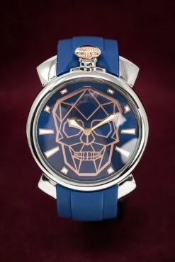 Gaga Milano Watch Slim 46 Bionic Skull Blue5080.BS02 27 Gaga Milano Watch Slim 46 Bionic Skull Blue5080.BS02 -Clock More Than Watches gaga milano slim 46 bionic skull blue 724950