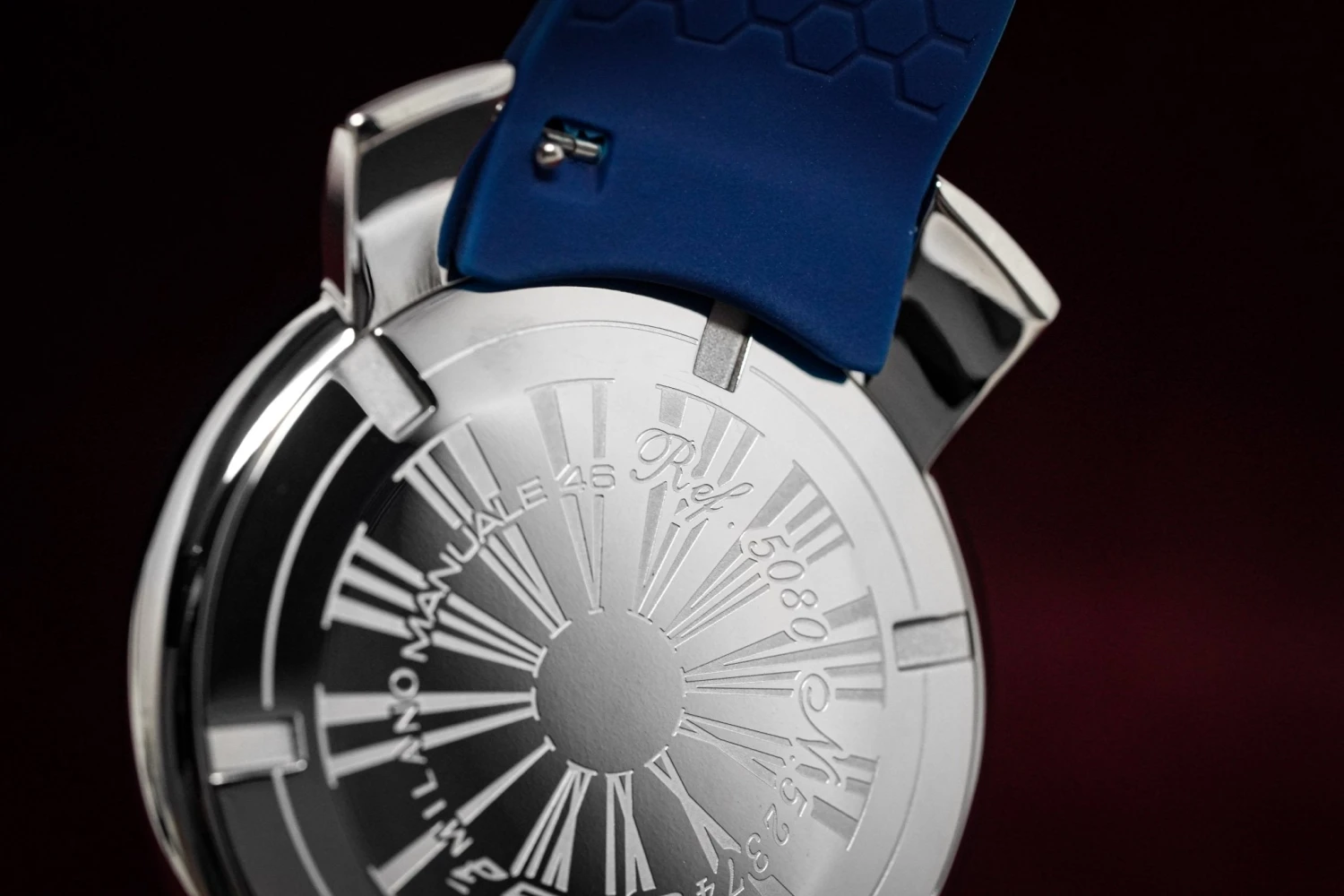 Gaga Milano Watch Slim 46 Bionic Skull Blue5080.BS02 20 Gaga Milano Watch Slim 46 Bionic Skull Blue5080.BS02 - Image 18