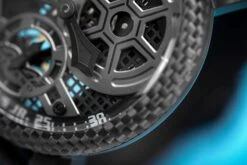 Gaga Milano Watch Vinicius Jr. Skeleton Steel Carbon Limited Edition -Clock More Than Watches gaga milano vinicius jr skeleton steel limited edition 319340