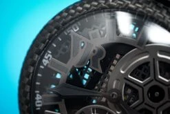 Gaga Milano Watch Vinicius Jr. Skeleton Steel Carbon Limited Edition -Clock More Than Watches gaga milano vinicius jr skeleton steel limited edition 780850