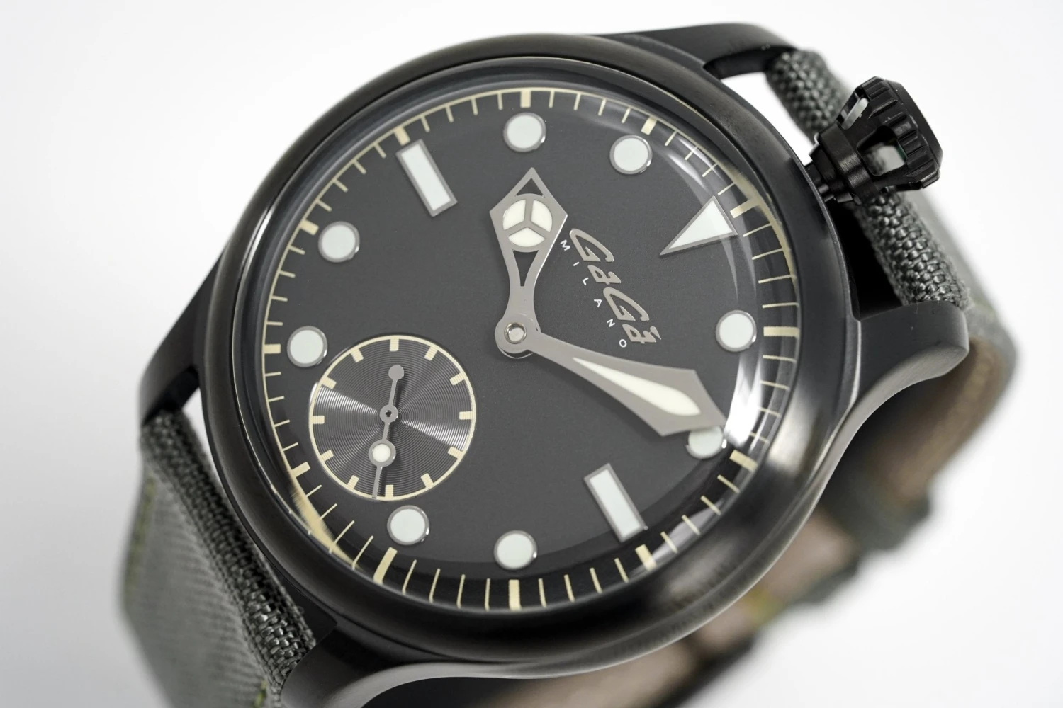 GaGà Milano Watch Classic Steel Black PVD 8042.01 5 GaGà Milano Watch Classic Steel Black PVD 8042.01 - Image 3