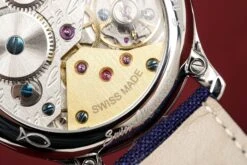 GaGà Milano Watch Classic Steel Blue 8040.01 -Clock More Than Watches gaga milano watch classic steel blue 804001 366103