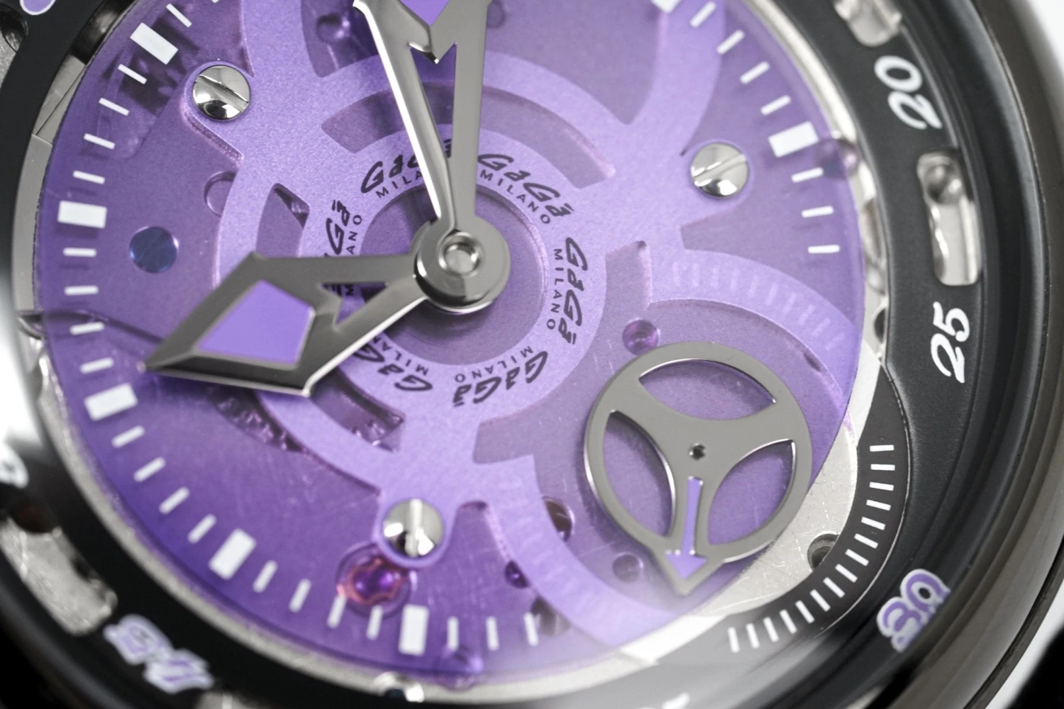 GaGà Milano Watch Classic Steel Gun PVD 8043.01 10 GaGà Milano Watch Classic Steel Gun PVD 8043.01 - Image 8