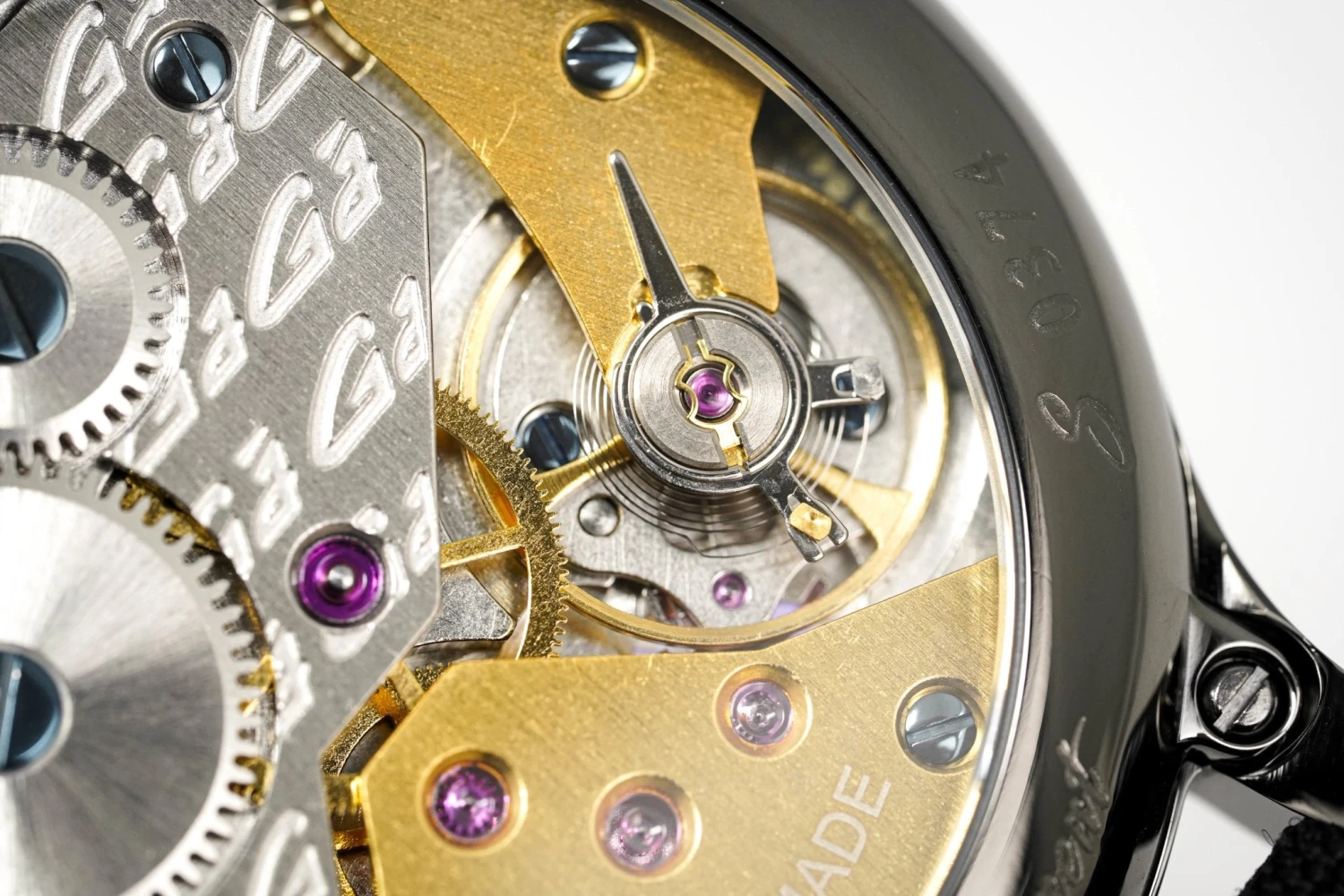 GaGà Milano Watch Classic Steel Gun PVD 8043.01 14 GaGà Milano Watch Classic Steel Gun PVD 8043.01 - Image 12