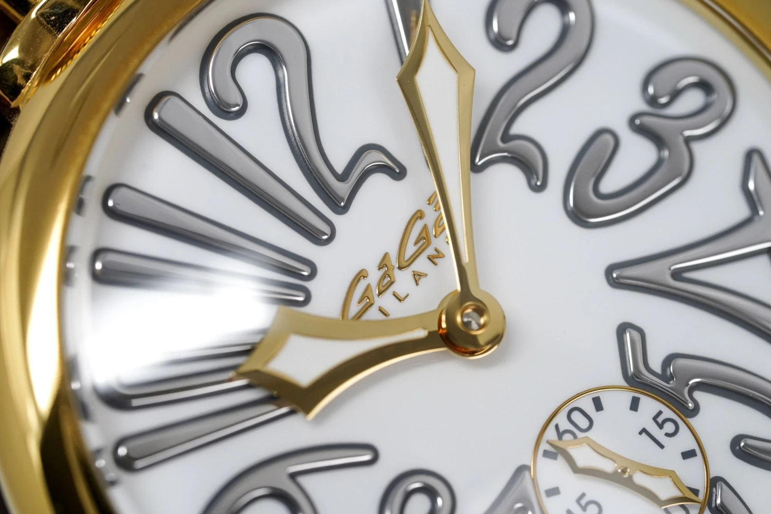 Gagà Milano Watch Manuale 48mm Special Edition Gold Brown 6 Gagà Milano Watch Manuale 48mm Special Edition Gold Brown - Image 4