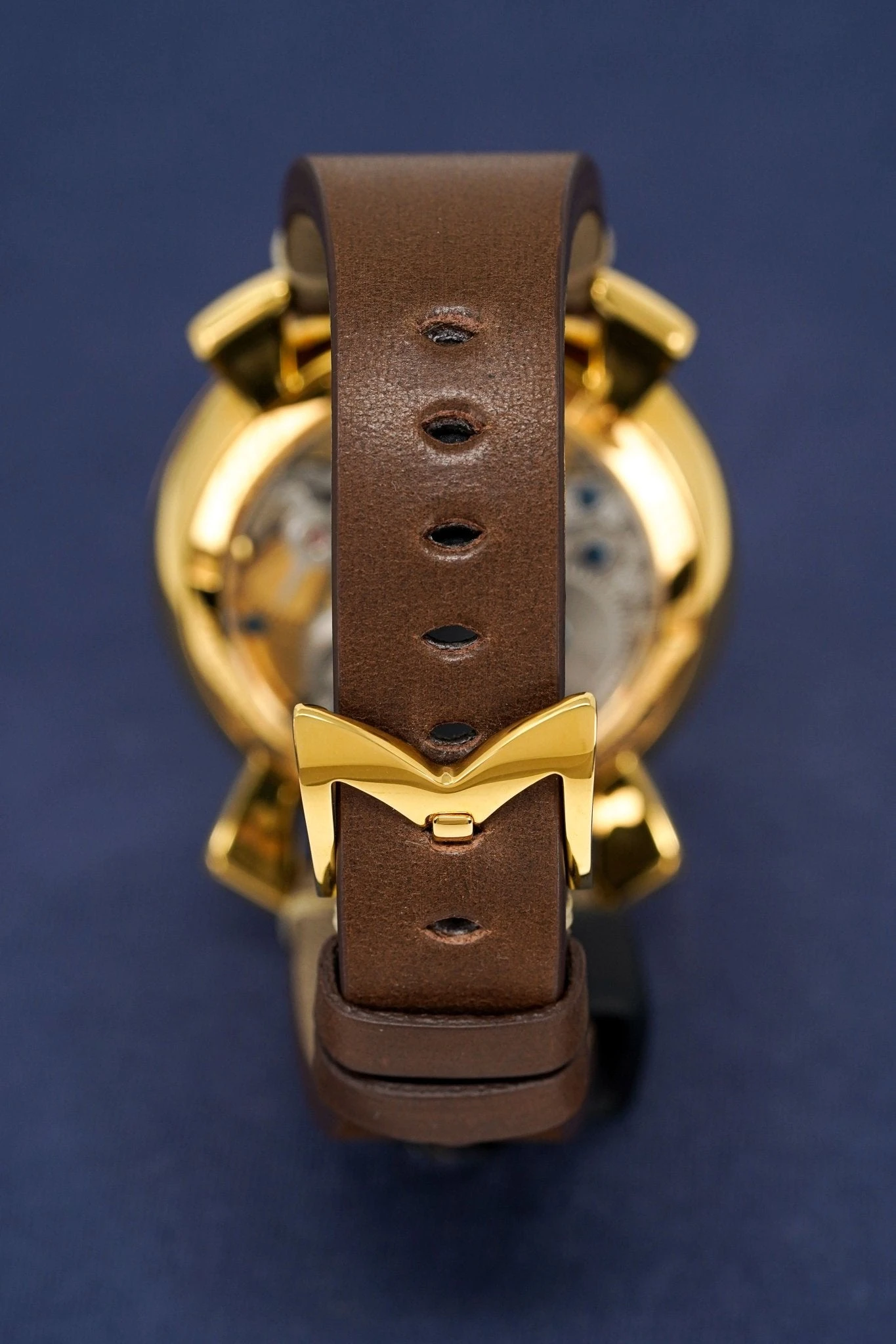 Gagà Milano Watch Manuale 48mm Special Edition Gold Brown 8 Gagà Milano Watch Manuale 48mm Special Edition Gold Brown - Image 6