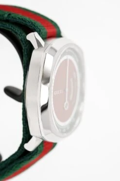 Gucci Grip Watch 40mm Red Green YA157304 24 Gucci Grip Watch 40mm Red Green YA157304 -Clock More Than Watches gucci mens chronograph watch grip red green ya157304 498842
