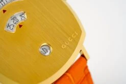 Gucci Watch Grip 38mm Gold PVD Orange Alligator YGA15040 19 Gucci Watch Grip 38mm Gold PVD Orange Alligator YGA15040 -Clock More Than Watches gucci unisex watch grip gold pvd orange alligator yga15040 449707