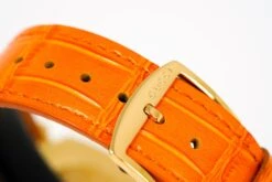 Gucci Watch Grip 38mm Gold PVD Orange Alligator YGA15040 23 Gucci Watch Grip 38mm Gold PVD Orange Alligator YGA15040 -Clock More Than Watches gucci unisex watch grip gold pvd orange alligator yga15040 840197