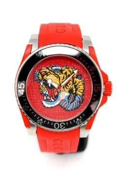 Gucci Watch Dive 40mm Tiger Red YA136315