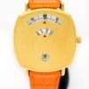 Gucci Watch Grip 35mm Gold PVD Orange Alligator YGA15026 -Clock More Than Watches gucci watch grip 35mm gold pvd orange alligator yga15026 499583