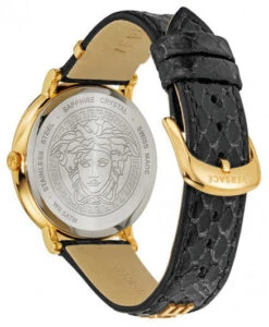 Versace Ladies Watch V-Circle 38mm Black Snake VE8101019 -Clock More Than Watches image2 be314649 bdd3 4aeb b94c 90c3ba5fcc15