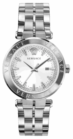 Versace Men's Watch Aion 44mm White Silver VE2G00321