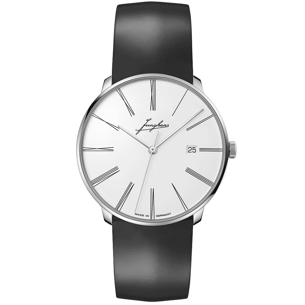 Junghans Meister Fein Automatic Edition Erhard Men's White 27/9300.00 3 Junghans Meister Fein Automatic Edition Erhard Men's White 27/9300.00