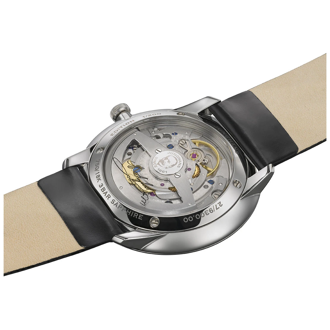 Junghans Meister Fein Automatic Edition Erhard Men's White 27/9300.00 5 Junghans Meister Fein Automatic Edition Erhard Men's White 27/9300.00 - Image 3