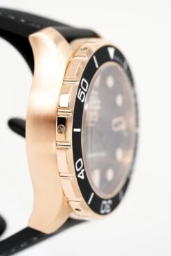 M2Z Men's Watch Diver 200 Black IP Rose Gold 200-008 -Clock More Than Watches m2z mens watch diver 200 black ip rose gold 200 008 171857
