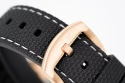 M2Z Men's Watch Diver 200 Black IP Rose Gold 200-008 -Clock More Than Watches m2z mens watch diver 200 black ip rose gold 200 008 781554