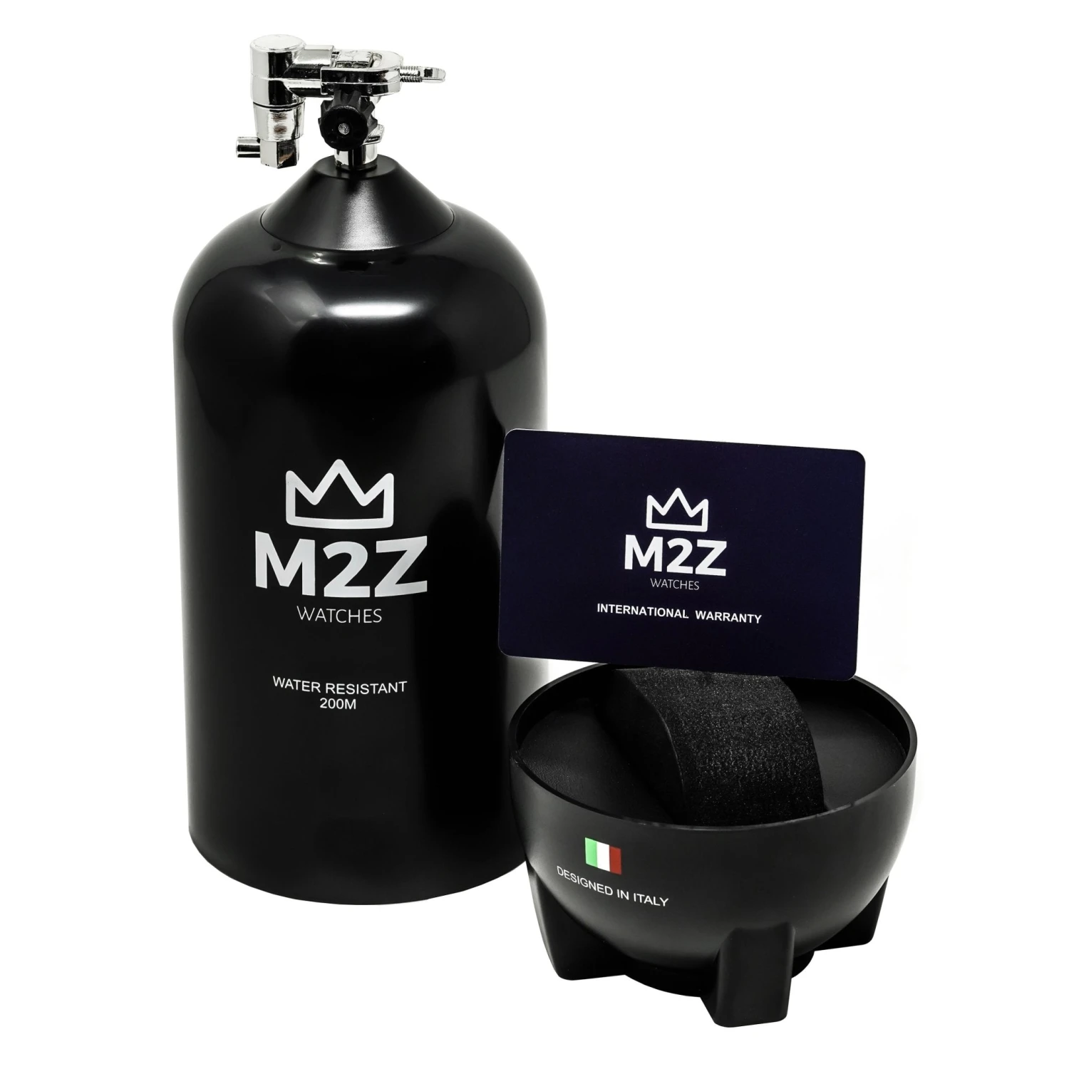 M2Z Men's Watch Diver 200 Green 200-001 9 M2Z Men's Watch Diver 200 Green 200-001 - Image 7