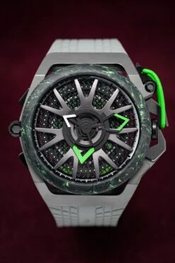 Mazzucato Reversible Monza Green Carbon 24 Mazzucato Reversible Monza Green Carbon -Clock More Than Watches mazzucato reversible monza green limited edition 549276