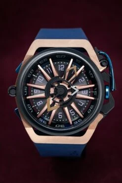 Mazzucato Reversible Watch RIM Rose Gold -Clock More Than Watches mazzucato reversible rim rose gold 208114