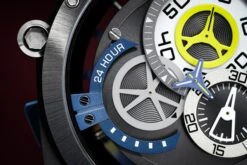 Mazzucato Reversible Watch RIM Yellow -Clock More Than Watches mazzucato reversible rim yellow 540347