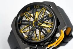 Mazzucato Watch Automatic RIM GT Yellow GT1-YL 24 Mazzucato Watch Automatic RIM GT Yellow GT1-YL -Clock More Than Watches mazzucato rim gt mens chronograph watch yellow gt1 yl 737093