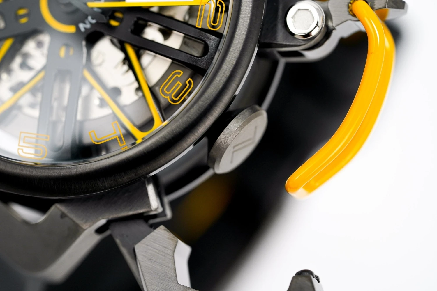 Mazzucato Watch Automatic RIM GT Yellow GT1-YL 11 Mazzucato Watch Automatic RIM GT Yellow GT1-YL - Image 9