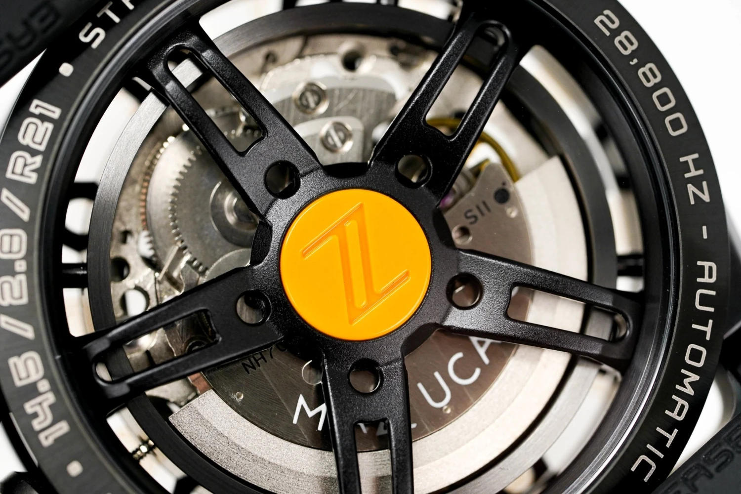 Mazzucato Watch Automatic RIM GT Yellow GT1-YL 22 Mazzucato Watch Automatic RIM GT Yellow GT1-YL - Image 20