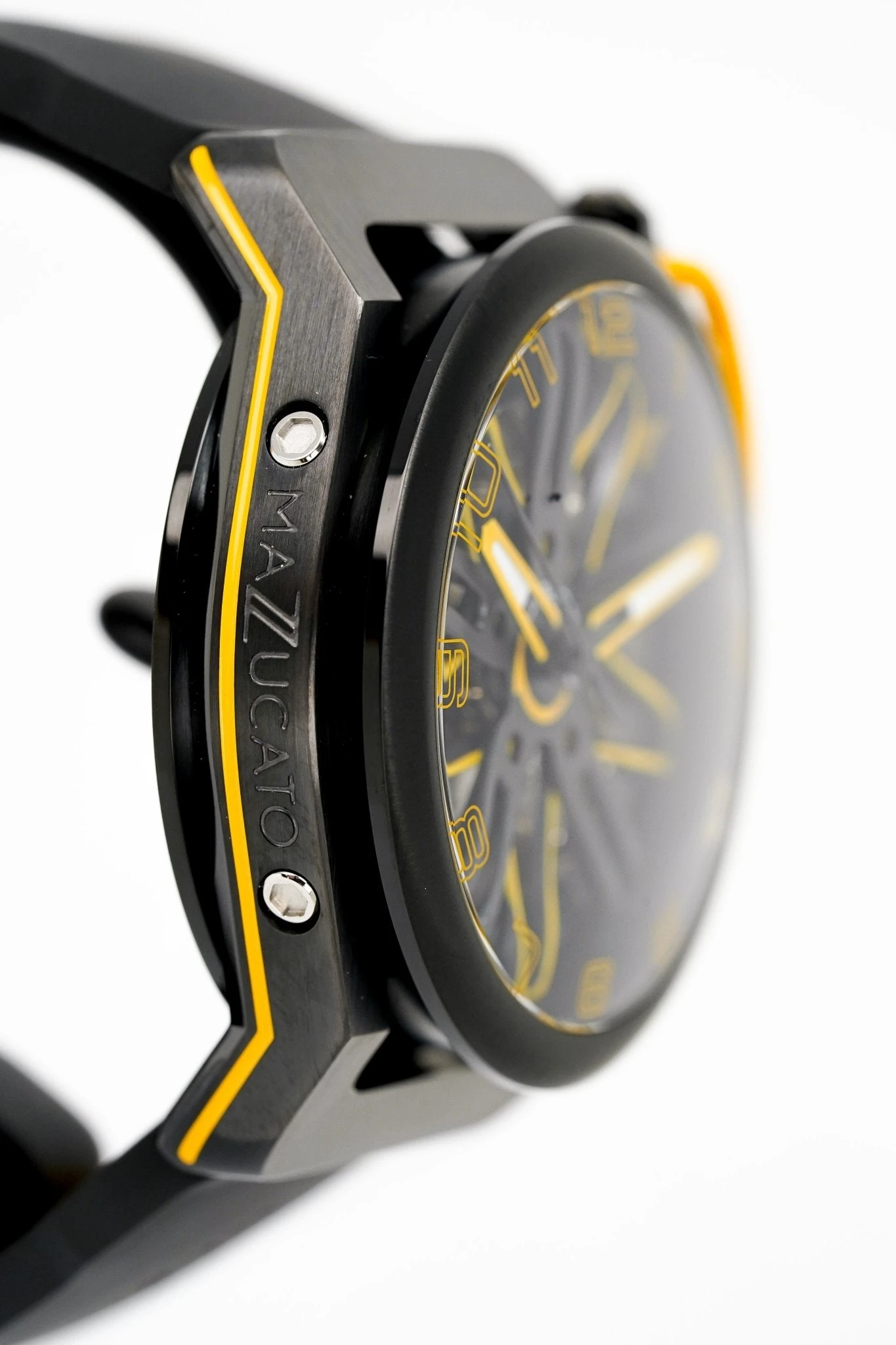 Mazzucato Watch Automatic RIM GT Yellow GT1-YL 15 Mazzucato Watch Automatic RIM GT Yellow GT1-YL - Image 13