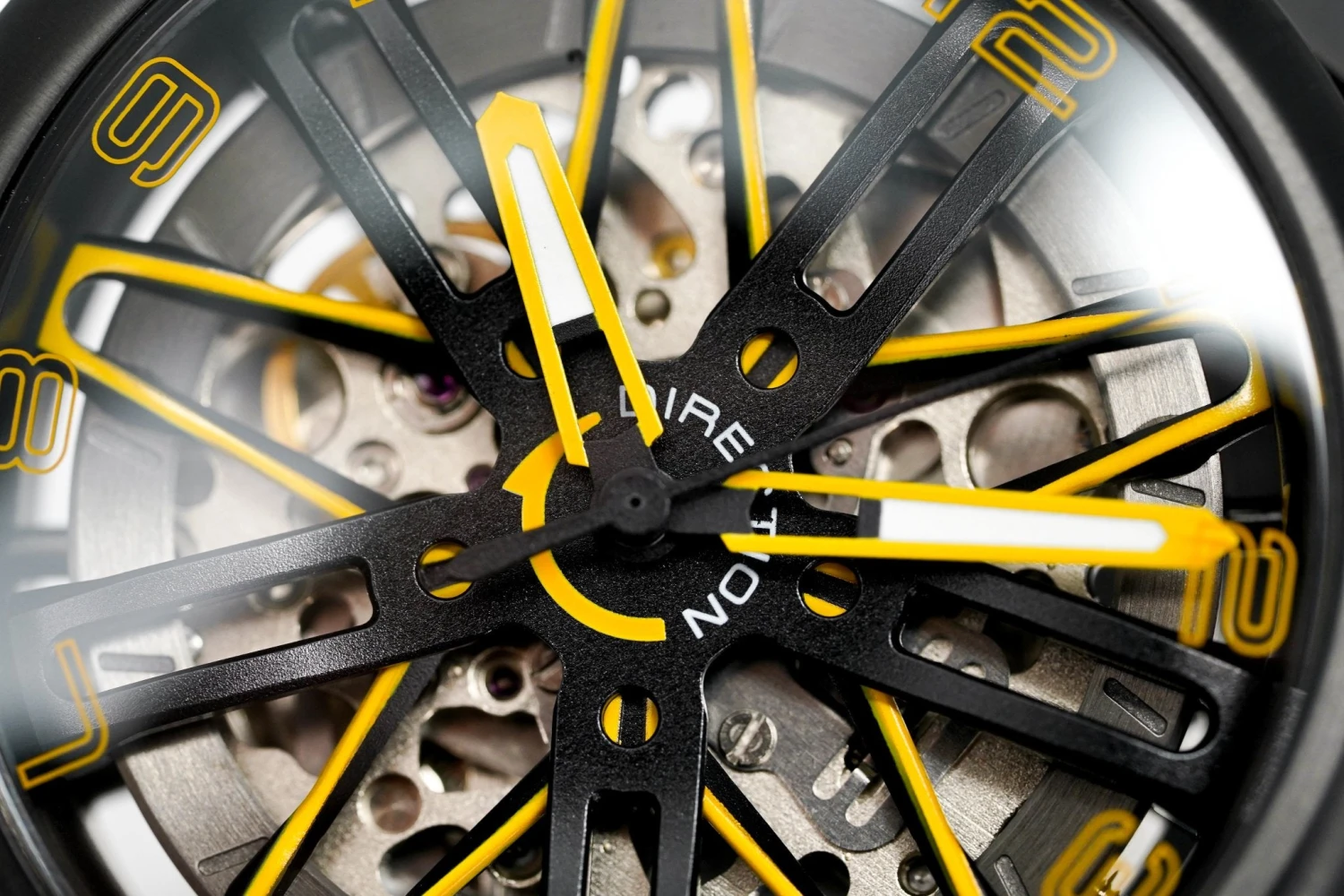 Mazzucato Watch Automatic RIM GT Yellow GT1-YL 14 Mazzucato Watch Automatic RIM GT Yellow GT1-YL - Image 12