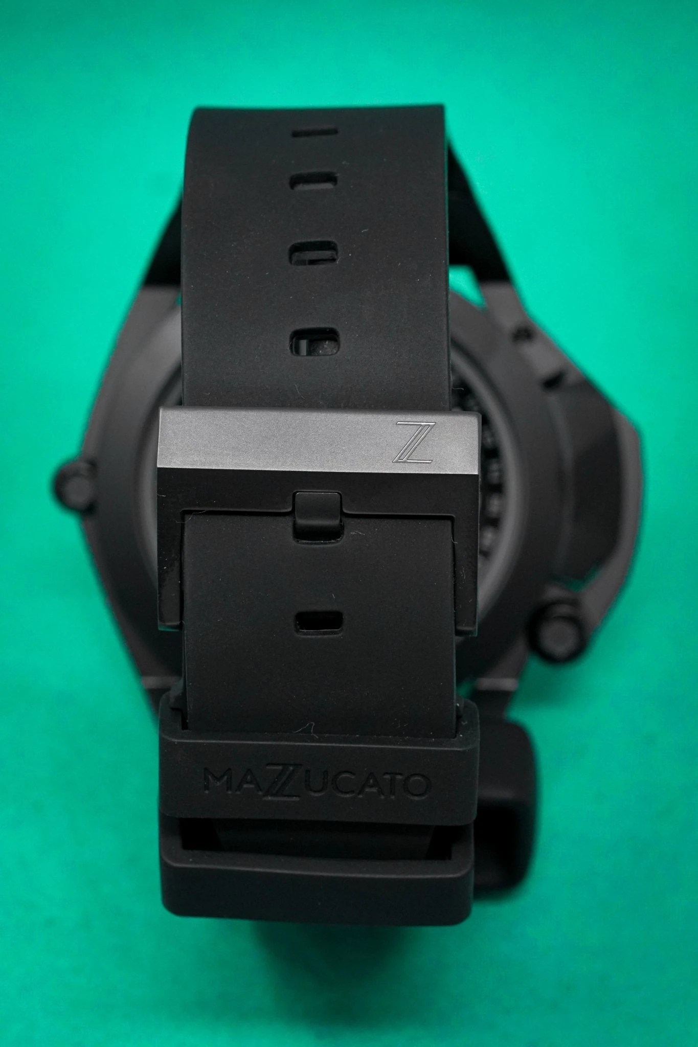 Mazzucato Automatic Reversible Watch Scuba Black 8 Mazzucato Automatic Reversible Watch Scuba Black - Image 6