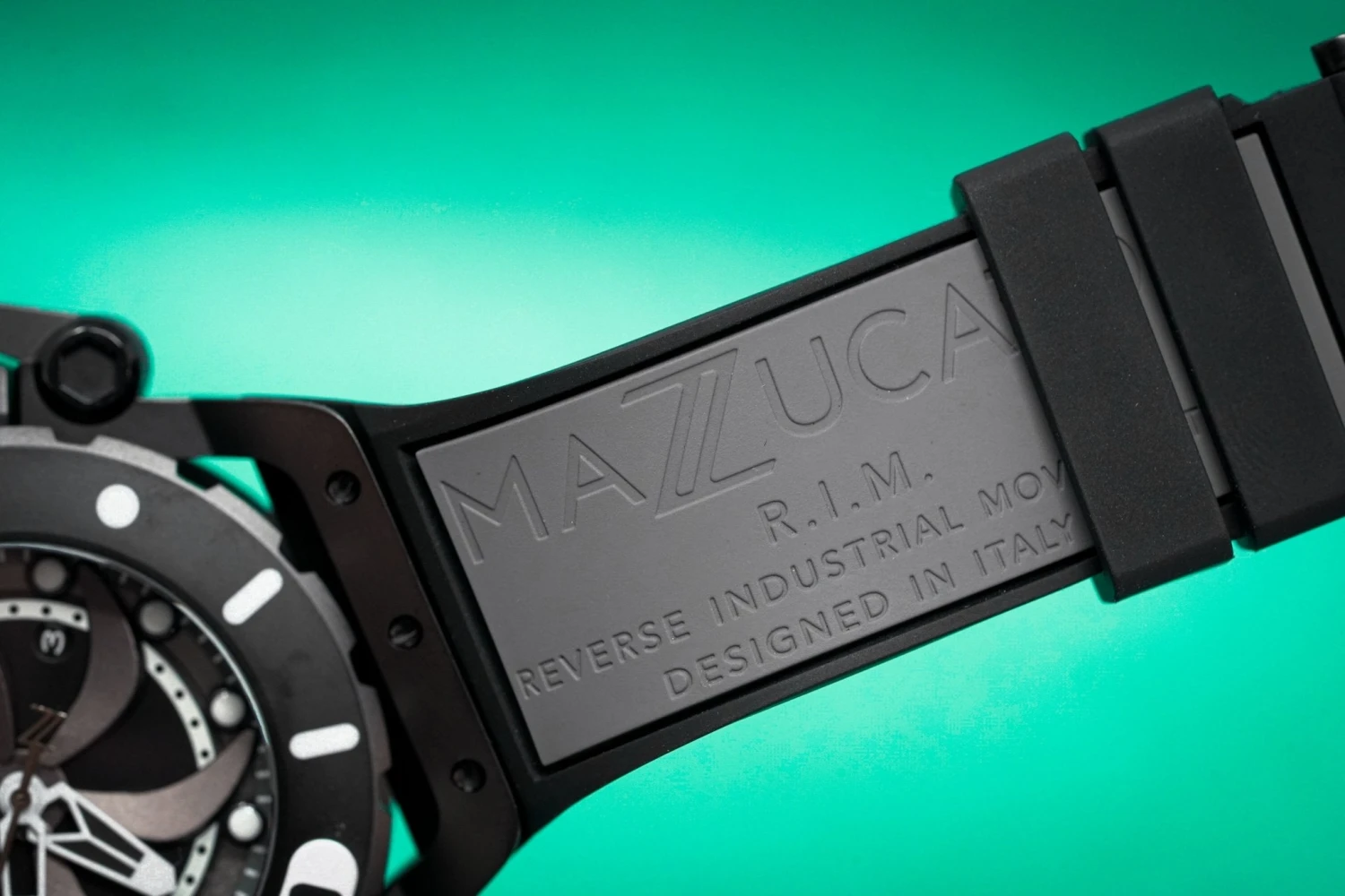 Mazzucato Automatic Reversible Watch Scuba Black 16 Mazzucato Automatic Reversible Watch Scuba Black - Image 14