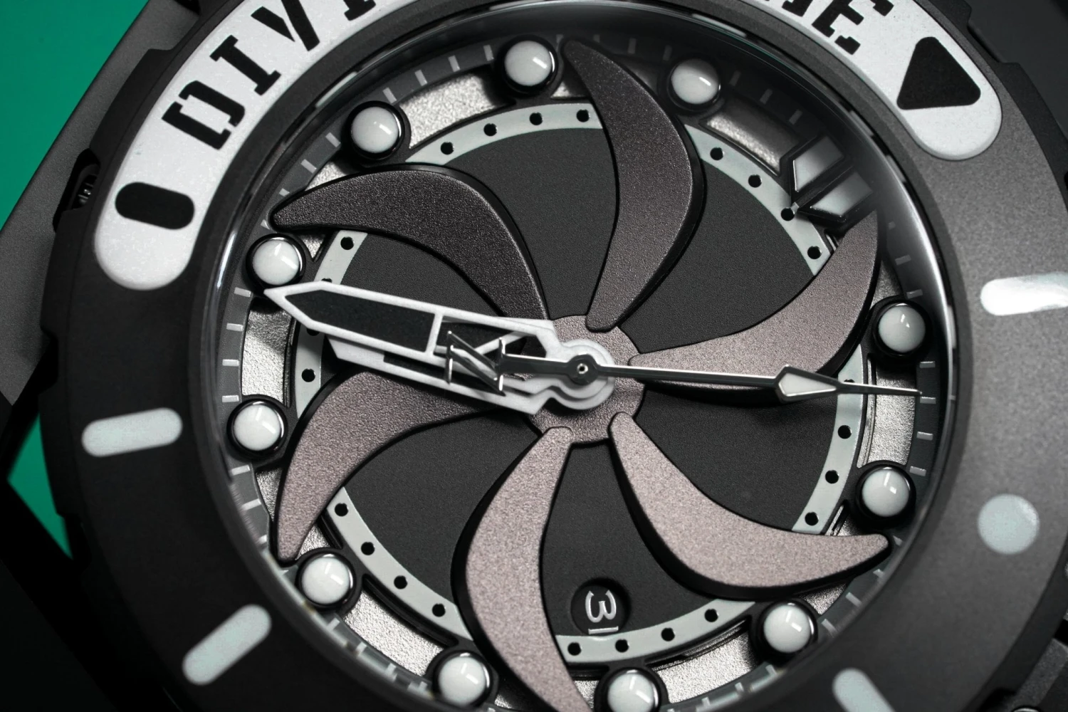 Mazzucato Automatic Reversible Watch Scuba Black 18 Mazzucato Automatic Reversible Watch Scuba Black - Image 16