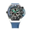 Mazzucato Automatic Reversible Watch Scuba Blue Green -Clock More Than Watches mazzucato rim scuba blue green 806840