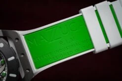 Mazzucato Automatic Reversible Watch Scuba White Green -Clock More Than Watches mazzucato rim scuba white green 175926