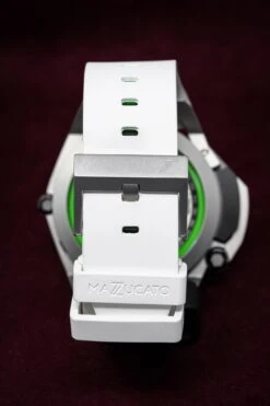 Mazzucato Automatic Reversible Watch Scuba White Green -Clock More Than Watches mazzucato rim scuba white green 358648