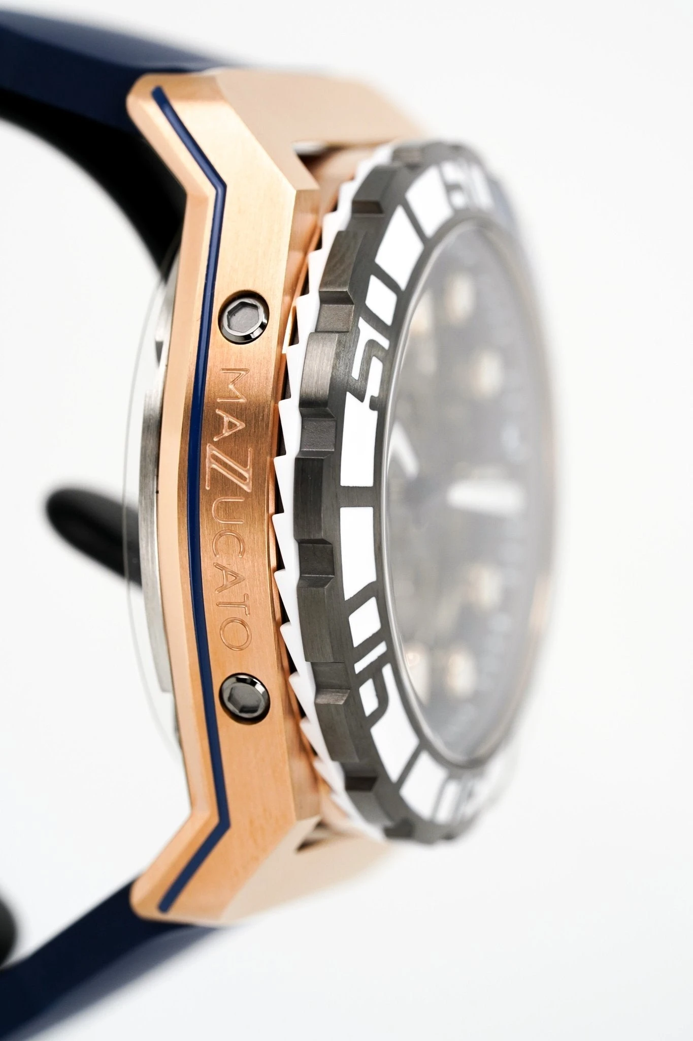 Mazzucato RIM SUB Men's Automatic Watch Blue SK2-RG 14 Mazzucato RIM SUB Men's Automatic Watch Blue SK2-RG - Image 12