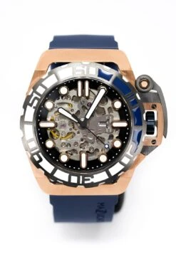Mazzucato RIM SUB Men's Automatic Watch Blue SK2-RG 27 Mazzucato RIM SUB Men's Automatic Watch Blue SK2-RG -Clock More Than Watches mazzucato rim sub mens automatic watch blue sk2 rg 554740