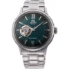 Orient Bambino 2nd Generation Men's Green Watch RA-AG0026E30B -Clock More Than Watches mechanical watch orient bambino 2nd generation men s silver watch ra ag0026e10b 1