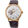 Orient Bambino Open Heart Men's Brown Watch RA-AG0003S30B -Clock More Than Watches mechanical watch orient bambino open heart men s brown watch ra ag0003s10b 1